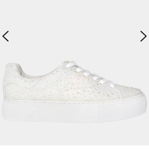 Betsy Johnson Sparkle Sneakers SIDNY Rinestones